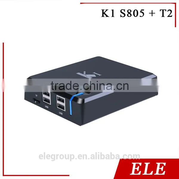 Dvb t2 tv Box Android TV Box K1 Quad Core DVB T2