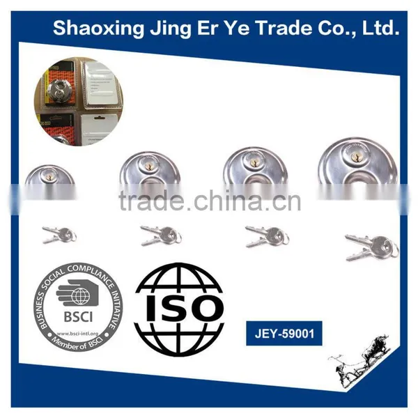 Security Solid Padlock 60/70/80/90mm Size Stainless Discus Lock photo-4