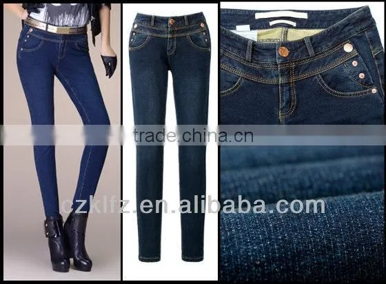 Cotton Polyester Knitting Denim Fabric photo-4