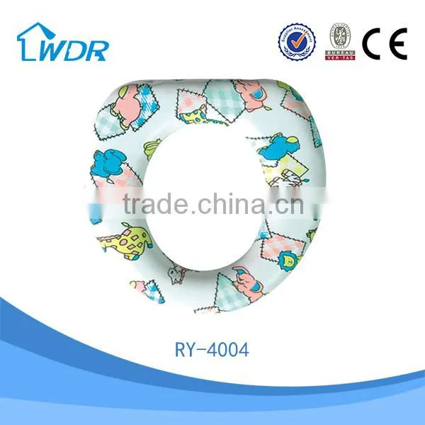 Pattern Design Self-cleaning Children High-class PVC Toilet Seat photo-4