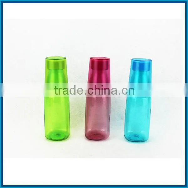 500ml Plastic Water Bottle With Cup