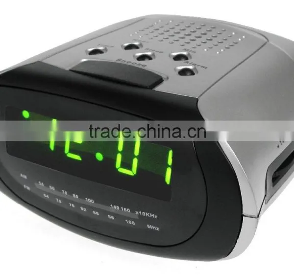 High Quality Digital AM FM PLL Alarm Clock Radio photo-2