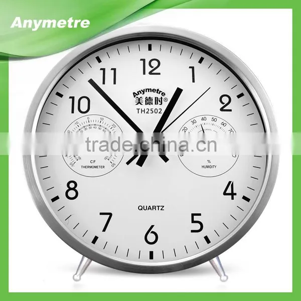 Hot Sale Multi-Function Wall Clock With Thermometer & Hygrometer Display photo-2