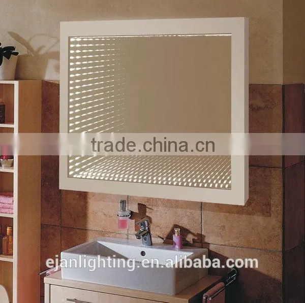 Moden Design CE IP44 3D Bathroom Fancy LED Lighted Infinity Mirror Quality Choice photo-4