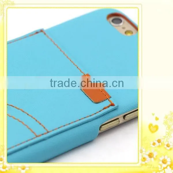 New Arrival Stylish Phone Leather Case ,4.7 Inch Slim Phone Leather Case for Iphone 6 in Stylish and Fresh Colors photo-5