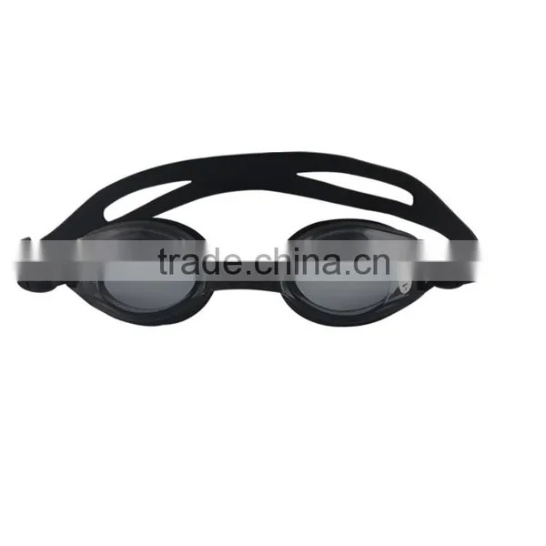 2015 Hot Sale Black Optical Silicone Swim Goggles With Degree photo-5