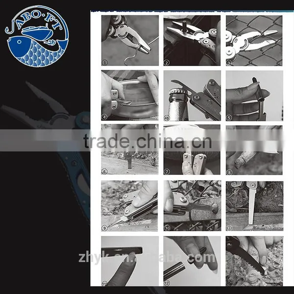 2016 Wholesales Price Best Sell Foldable Versatile Lure Fishing Pliers photo-6