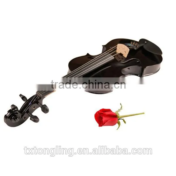 Color Pink Violin for Beginners or Student Tongling Violin TL001-BK photo-4