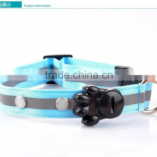 Yl66 Hot Sale Light up Dog Collars LED Dog Neck Belt Dog Necktie photo-2