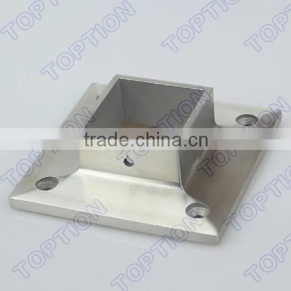 Stainless Steel Handrail Balustrade Square Base Plate photo-2