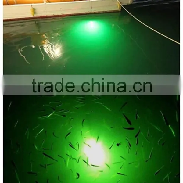 8W Submersible 12V White and Green Squid LED Underwater Fishing Light photo-2