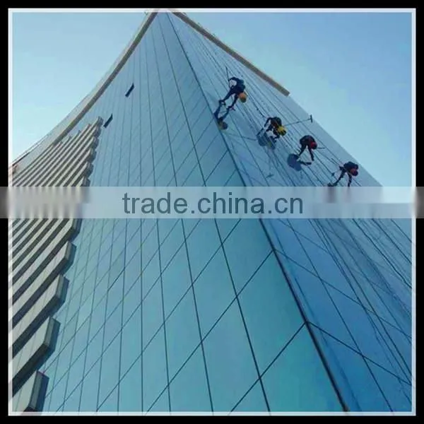 Unitized frameless glass curtain wall