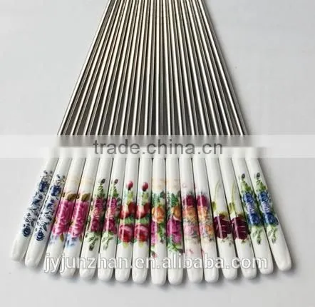 Ceramic Chopsticks With SS410 and Low Price Made by Junzhan Factory Directly photo-5