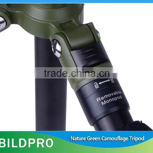 BILDPRO Hidden Cameras Tripod Nature Green Color Tripod Stand For Outdoor Photography photo-6