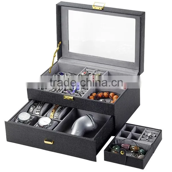 Kraft Purple Jewelry Box Leather photo-6
