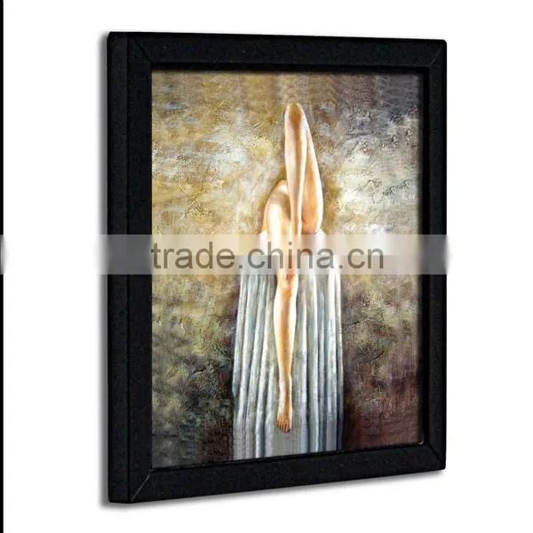 Custom Beautiful Nude Girls Vintage Wooden Plaque photo-2