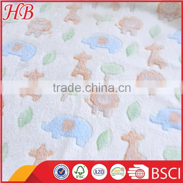 China Factory Coral Fleece Baby Blanket,jacquard Animals Baby Blanket photo-6