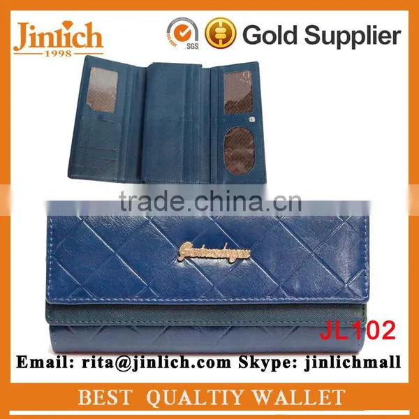 Promotional 2015 Leather Multifuntion Retro Wallet