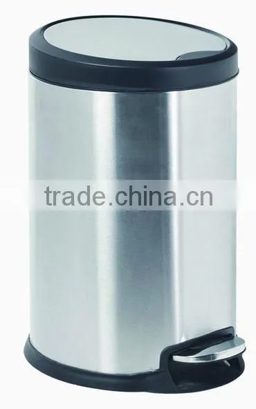 5l Stainless Steel Foot Pedal Bin for Office and Medical
