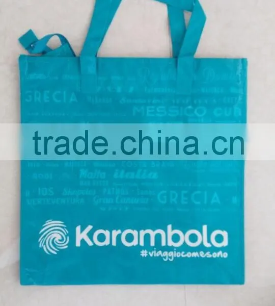 pp Shopping Bag Supermarket Woven Bag Foldable photo-3