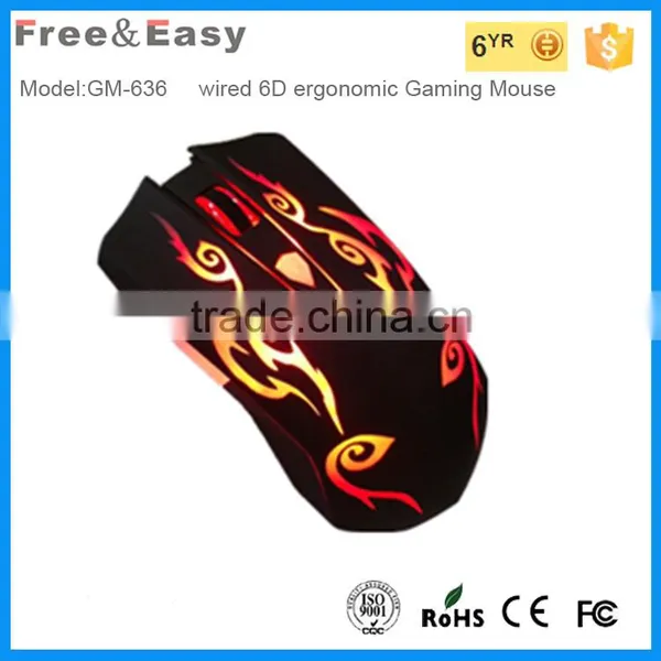 Customed Logo High Quality LED Lighted Optical Wireless Gaming Mouse photo-4