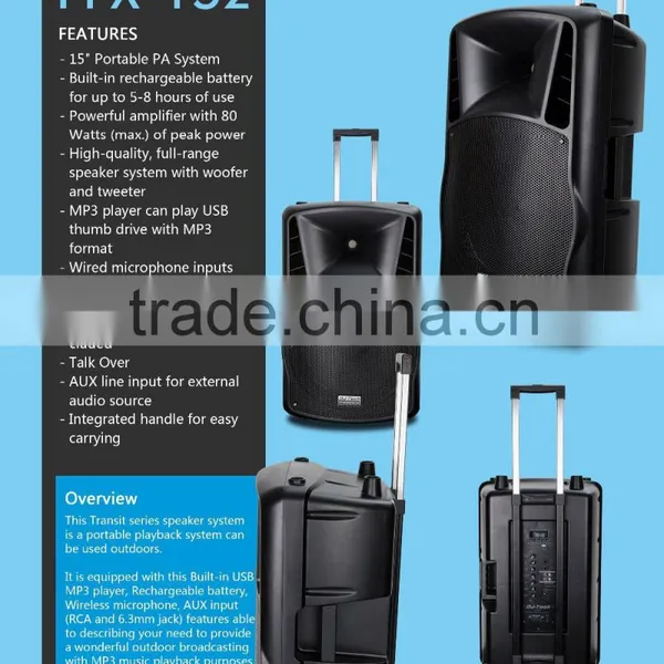 New Arrival Speaker 2 Wireless Microphone Multifunction Trolley Speaker photo-4