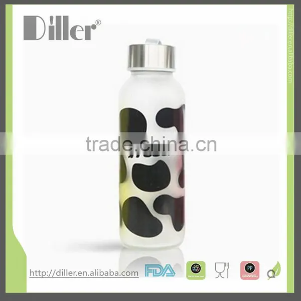 Grind Arenaceous Milk Glass Bottle Water Private Label photo-4