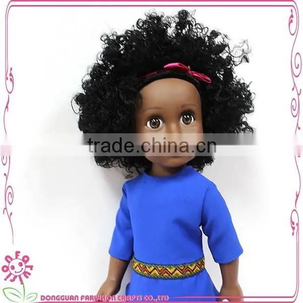 18 Inch Hot Sale Black Vinyl Baby Doll photo-5