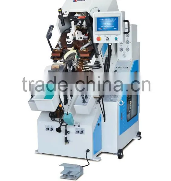 9 Pincers Computer Memory Control Automatic Toe Lasting Machine