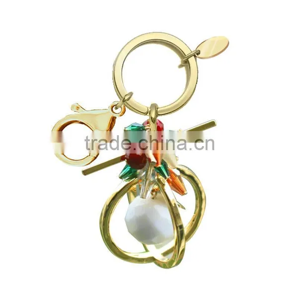 New Design Metal Key Holder With Multi Charms