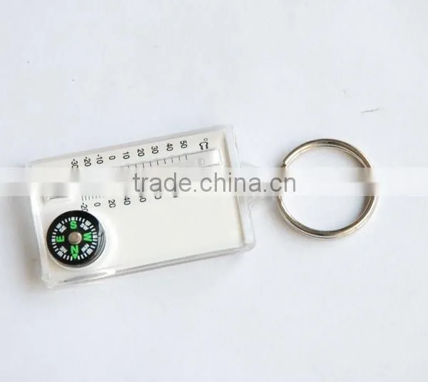 Keychain Compass Thermometer,digital Altimeter Compass Barometer Thermometer photo-2