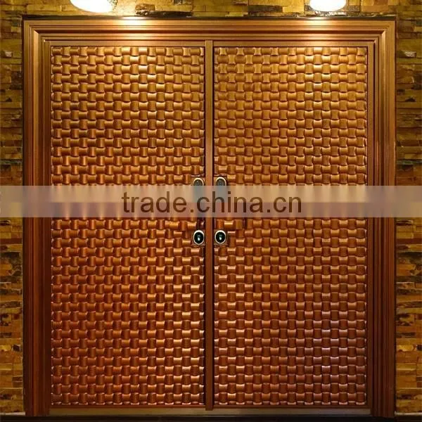 Cast Aluminum Door for Luxury Villa,senior Restaurant,star Hotel,private Apartment and Bank Vault