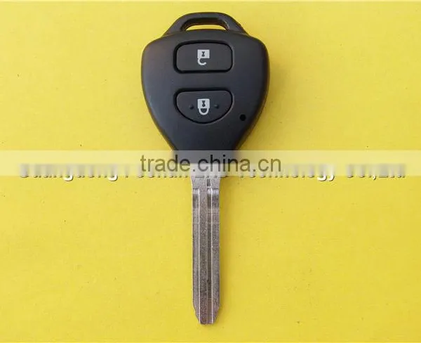2 Buttons Spare Remote Key Shell for Toyota Carola Car Keys no Logo photo-2
