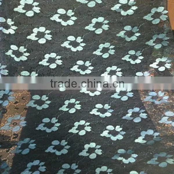 Cheap Price for Factory Stock Nylon&Polyester Lace Fabric in China TH-8857 photo-2