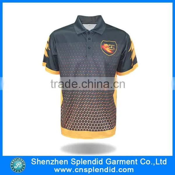China Custom Your Own Design Bowling Polo t Shirts Quality Choice photo-2