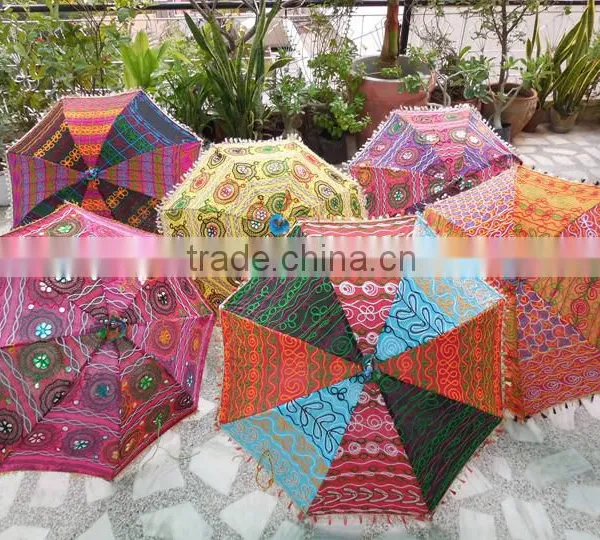 Indian Vintage Handicrafted Umbrellas