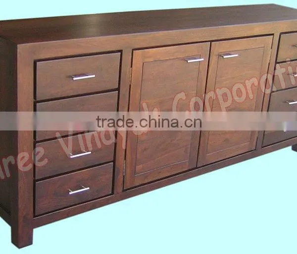 Wooden Buffet,dining Room Furniture,sheesham Wood Furniture,sideboard,mango Wood Furniture,side Cabinet photo-4