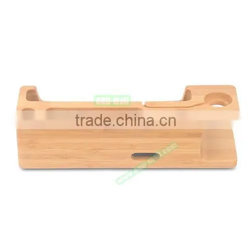 2016 Charging Stand for Apple Watch and for IPhone, for Apple Watch Holder Wood Multifunctional photo-2