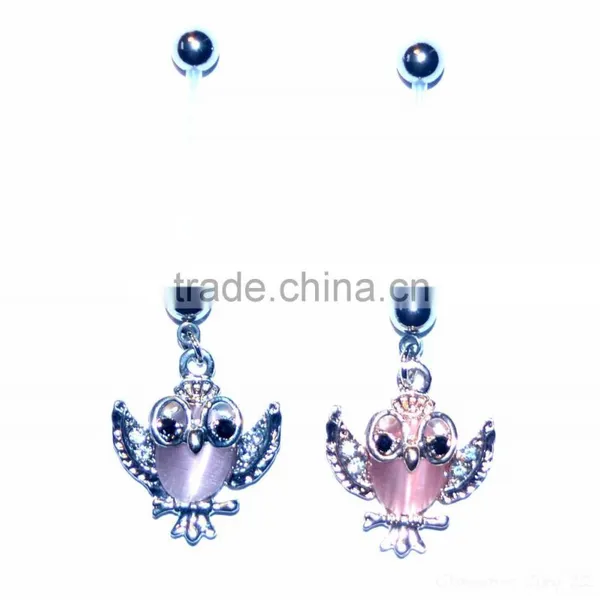 Owl Pregnancy Belly Ring