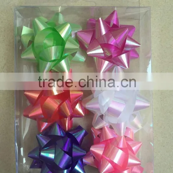 Mini Stick on Red Metallic Bow photo-2