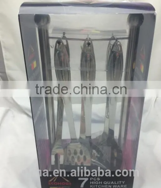 Stainless Steel 7pcs Kitchen Utensils Gadget Set photo-2