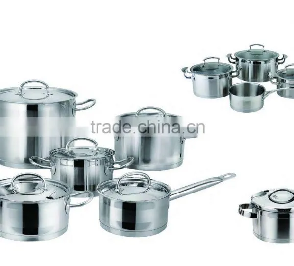 Stainless Steel Kitchen Pot and Pan Sets photo-4