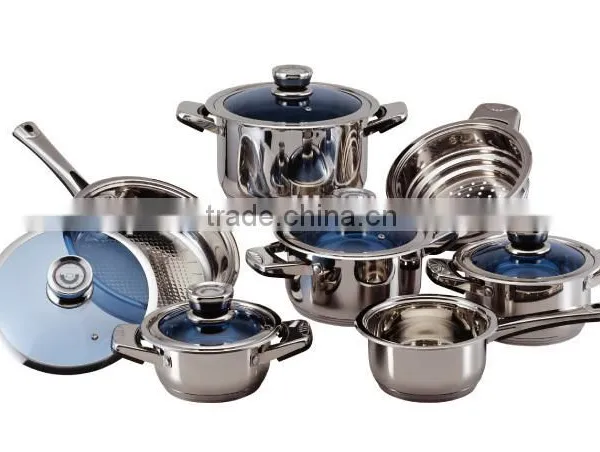 Stainless Steel Cooking Pots With Nine Steps photo-5