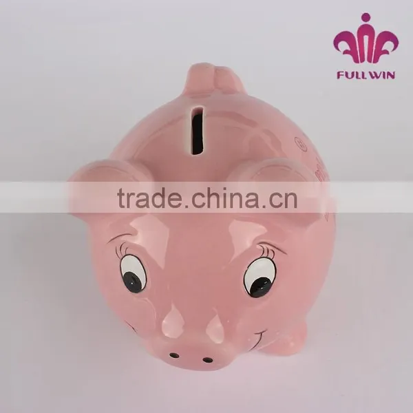 Ceramic Paint Piggy Bank Cute Piggy Bank Clear Piggy Bank photo-6