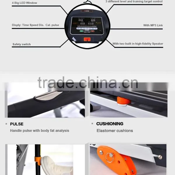 Best Home Use Fitness Treadmill With MP3 for Sale Made in China photo-2