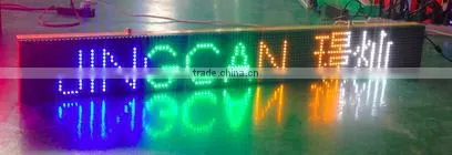 Outdoor led house number sign