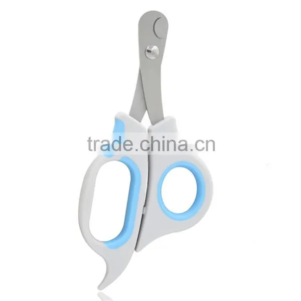 Stainless Steel Pet Cat Dog Nail Scissors With Unique PP Handle Design photo-3