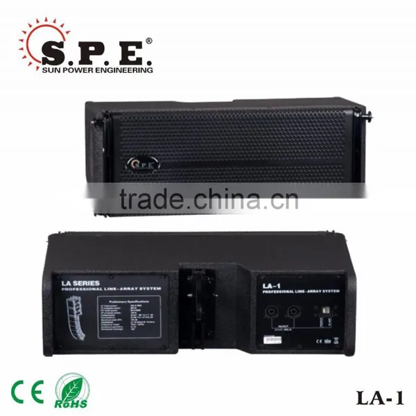 (LA-1+LA-1B) Double 6.5 Inch Mini Line Array Speaker