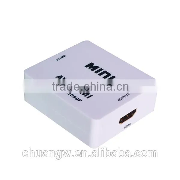 2015 Hot Factory Price MINI av to Hd up Scaler 1080P/720P,Top Quality Mini Composite AV To HD Video Converter photo-5