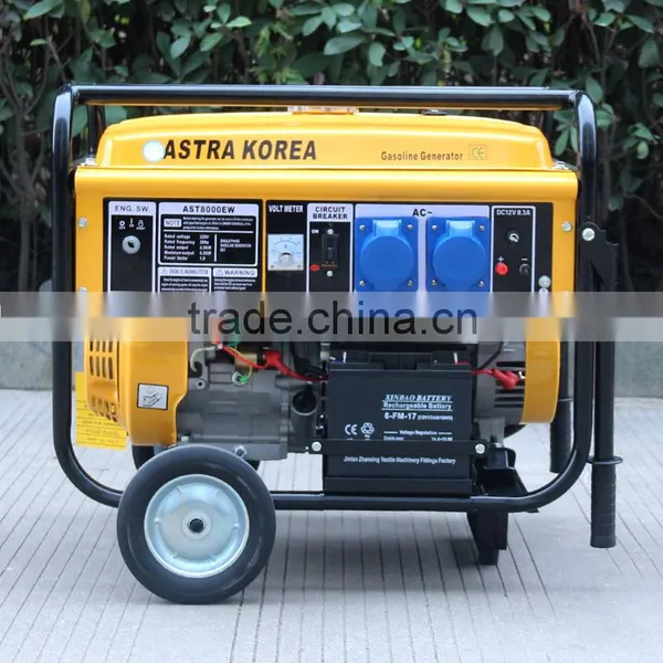 BISON(CHINA) Strong Power Gas Engine Natural Gas Generator 5kw photo-3